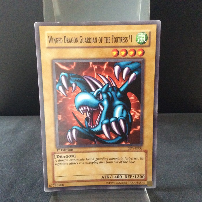 Winged Dragon Guardian Of The Fortress 1 Sdy E003 1st Edition