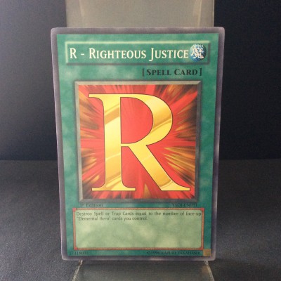 R - Righteous Justice