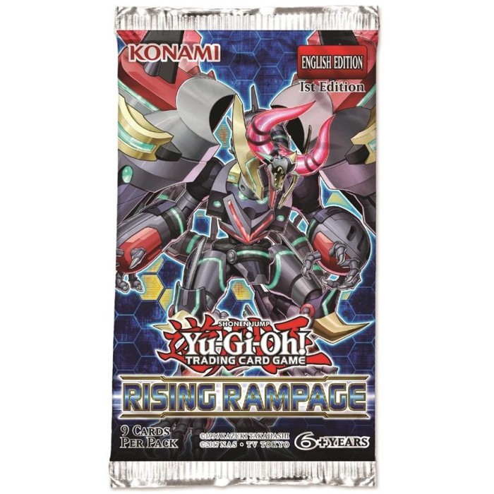 Yu-Gi-Oh! Rising Rampage boosterpack